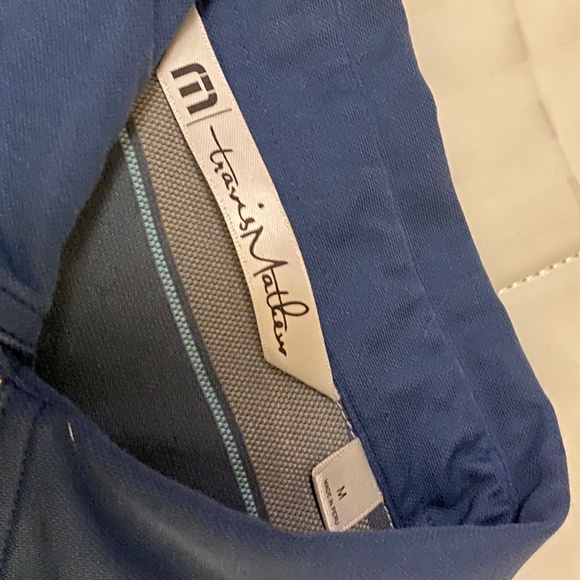 Travis Mathews Men's Polo Sz Med - Picture 4 of 4